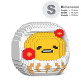 Jekca Gudetama Daruma 01S Building Bricks Set  20x16x19cm