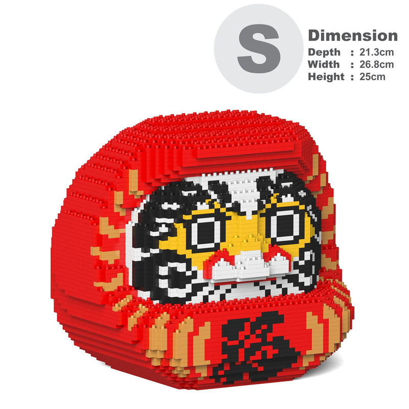 Jekca Daruma Doll 01S-M01 Building Bricks Set  21x27x25cm