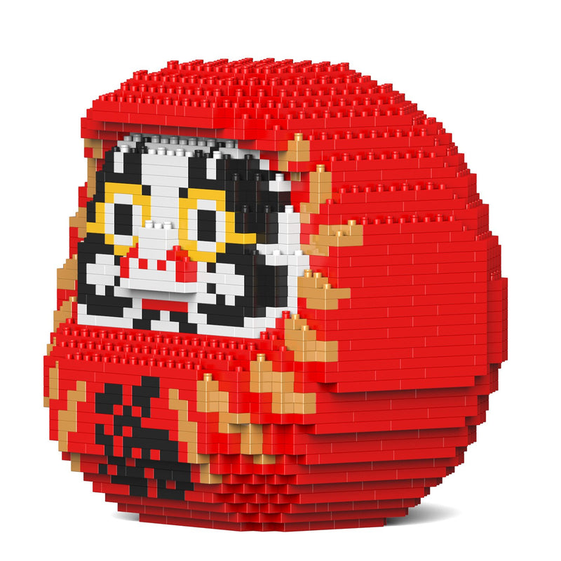 Jekca Daruma Doll 02S-M01 Building Bricks Set  18x14x18cm