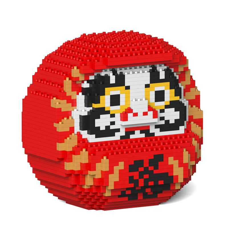 Jekca Daruma Doll 02S-M01 Building Bricks Set  18x14x18cm