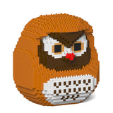 Jekca Owl Daruma Doll 01S Building Bricks Set  17x15x20cm