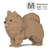 Jekca Pomeranian 02S-M04 Building Bricks Set  49x23x42cm