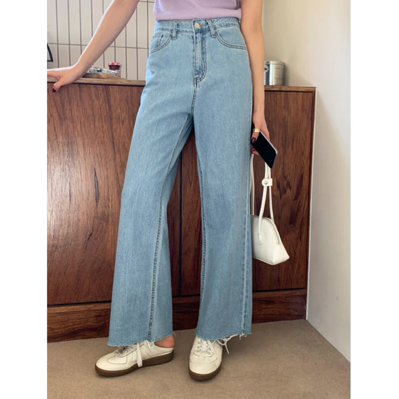 Trendywhere High Waist Wide Leg Jean  Size: S