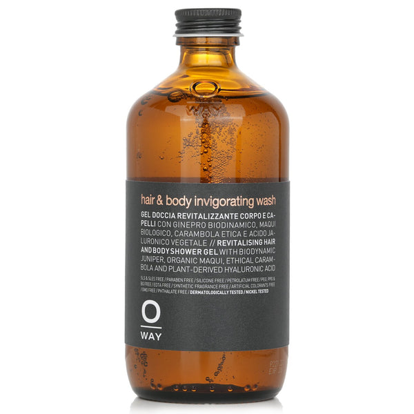 Oway Hair & Body Invigorating Wash  240ml/8.1oz