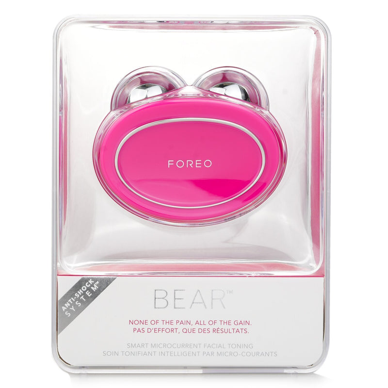 FOREO Bear Microcurrent Facial Toning Device - # Fuchsia  1pcs