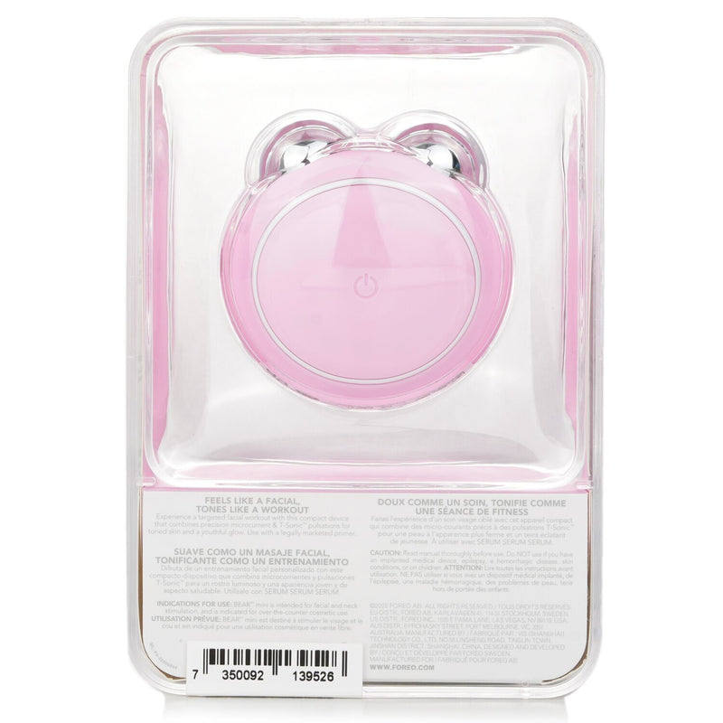FOREO Bear Mini Smart Microcurrent Facial Toning Device - # Pearl Pink  1pcs
