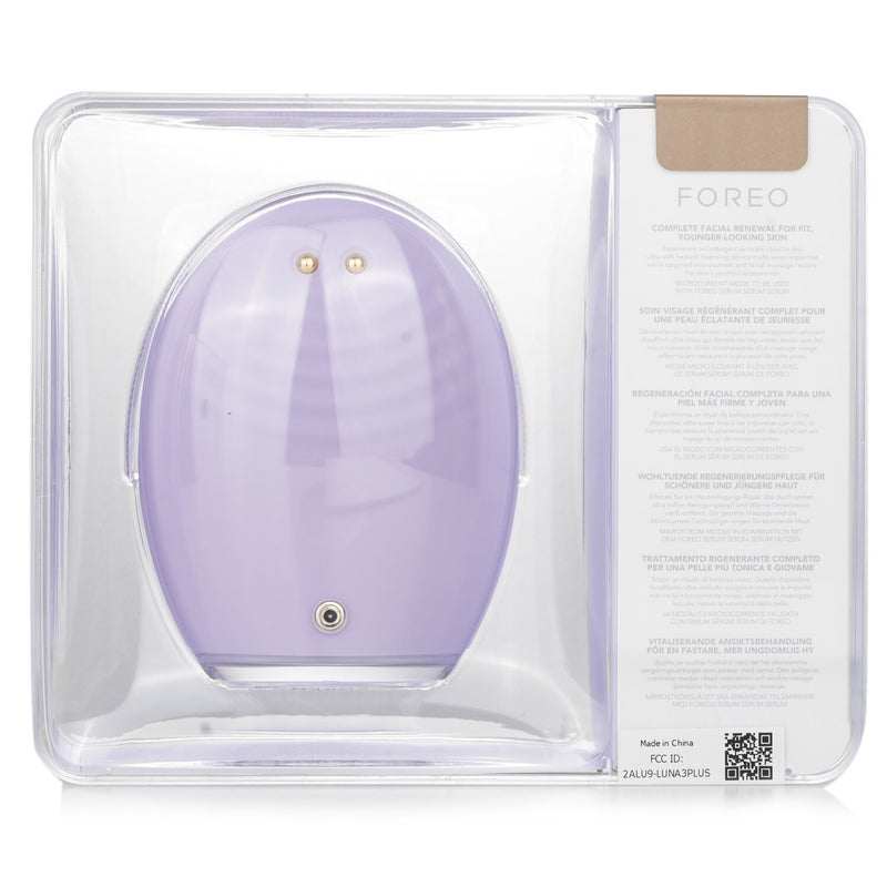 FOREO Luna 3 Plus Thermo Facial Cleansing & Firming Massager (Sensitive Skin)  1pcs