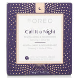 FOREO UFO Call It A Night Nourishing Revitalizing Facial Mask - Ginseng & Olive Oil 133821  7x6g