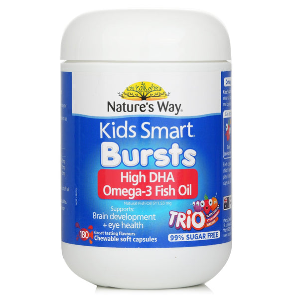 NATURE'S WAY Nature's Way - Kids Smart Omega-3 High DHA Fish Oil Trio 180 Capsules (Parallel import)  180 Capsules