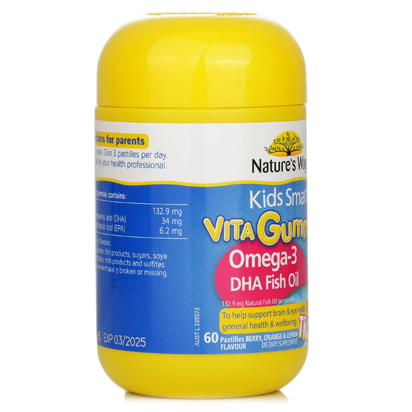 NATURE'S WAY Nature's Way - *Kids Smart Vita Gummies Omega-3 DHA Fish Oil 60 Gummies (9314807066697) [Parallel Import]  60 Gummies