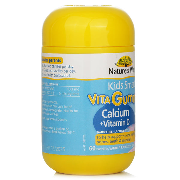 NATURE'S WAY Nature's Way - Nature's Way Kids Smart Vita Gummies Calcium 60 Pastilles -[Parallel Import Product]  60 pastilles