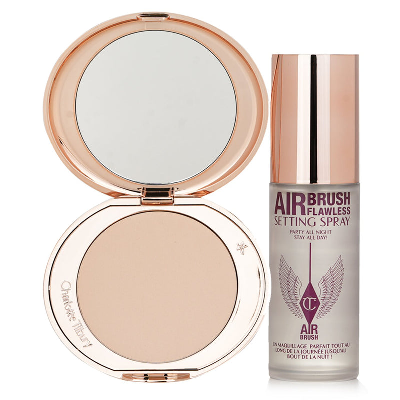 Charlotte Tilbury Airbrush Flawless Complexion Perfecting Set  2pcs