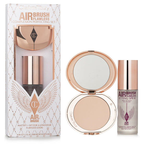 Charlotte Tilbury Airbrush Flawless Complexion Perfecting Set  2pcs