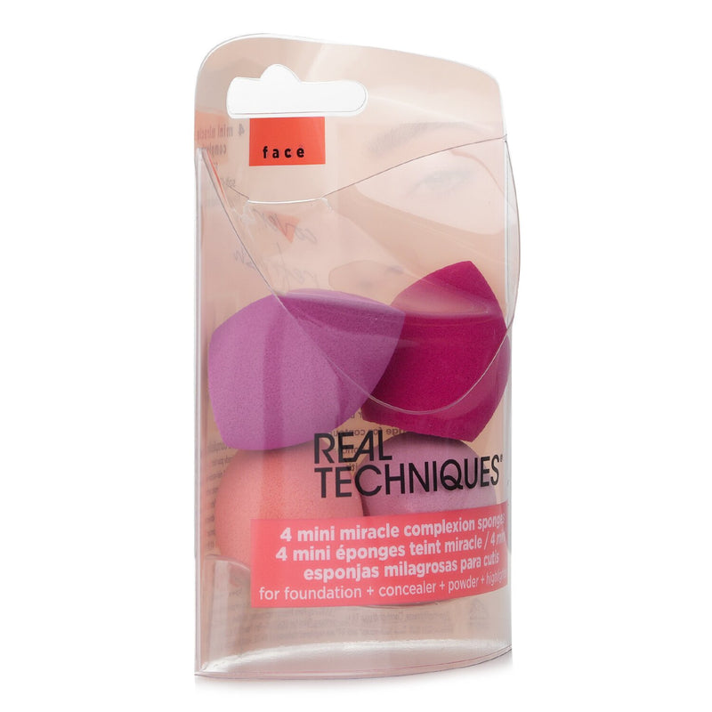 Real Techniques 4 Miracle Mini Complexion Sponges  set