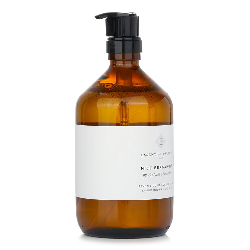 Essential Parfums Nice Bergamote by Antoine Maisondieu Liquid Body & Hand Soap  500ml/16.9oz