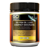 Go Healthy [Authorized Sales Agent] GO Fish Oil 2,000 Compact Odourless - 230 Softgel Caps  230pcs/box