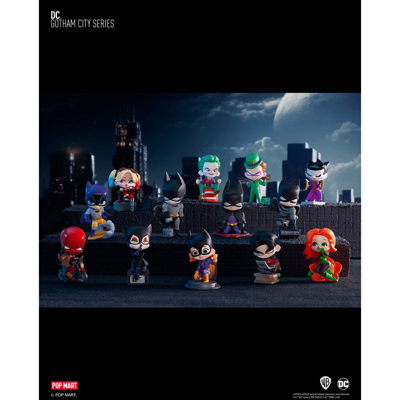 Popmart DC Gotham City (Individual Blind Boxes)  7x11x7cm