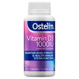 Ostelin [Authorized Sales Agent] Ostelin Vitamin D3 1000IU - 250 Capsules  250pcs/box