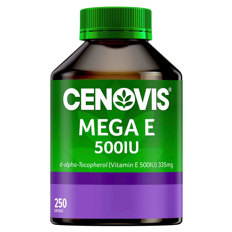 Cenovis [Authorized Sales Agent] Cenovis MEGA E 500mg -  250 Capsules  250pcs/box