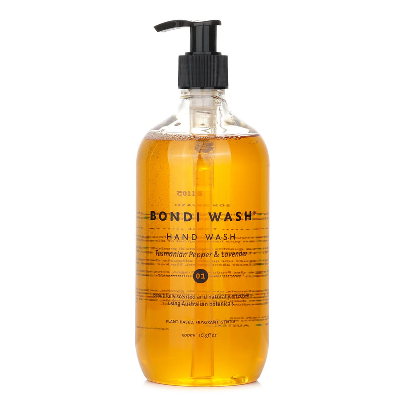 BONDI WASH Hand Wash (Tasmanian Pepper & Lavender)  500ml/16.9oz