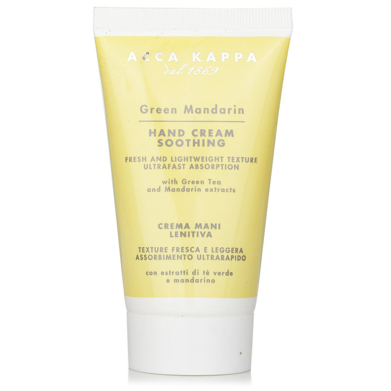 Acca Kappa Green Mandarin Hand Cream  75ml/2.5oz