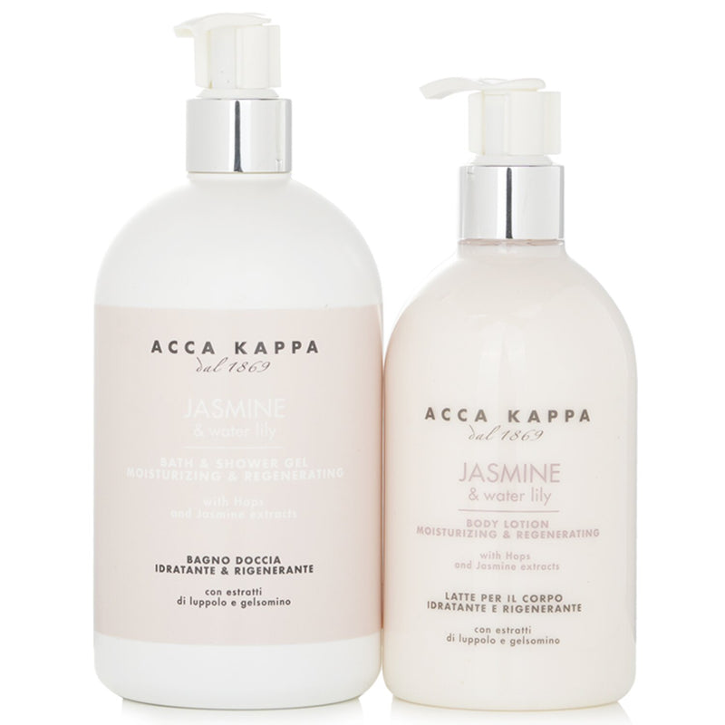 Acca Kappa Jasmine & Water Lily Body Care Gift Set:  2pcs