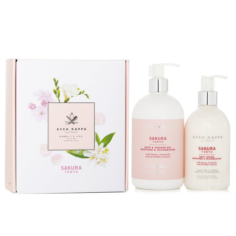 Acca Kappa Sakura Tokyo Body Care Gift Set:  2pcs