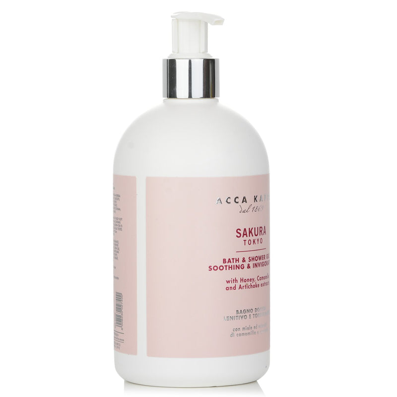 Acca Kappa Sakura Tokyo Bath & Shower Gel  500ml/17oz