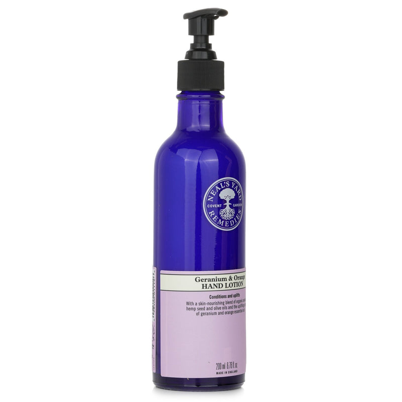 Neal's Yard Remedies Geranium & Orange Hand Lotion  200ml/6.76oz