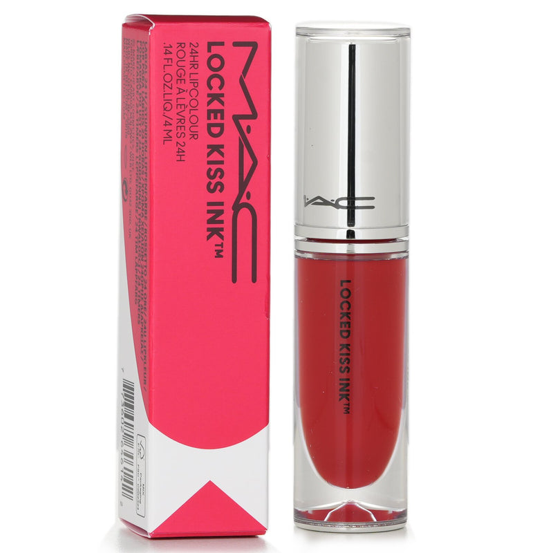 MAC Locked Kiss Ink Lipstick - #  88 Ruby True  4ml/0.14oz