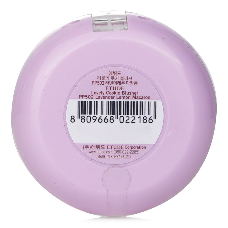 Etude House Lovely Cookie Blusher - # PP502 Lavender Lemon Macaron  4g/0.14oz