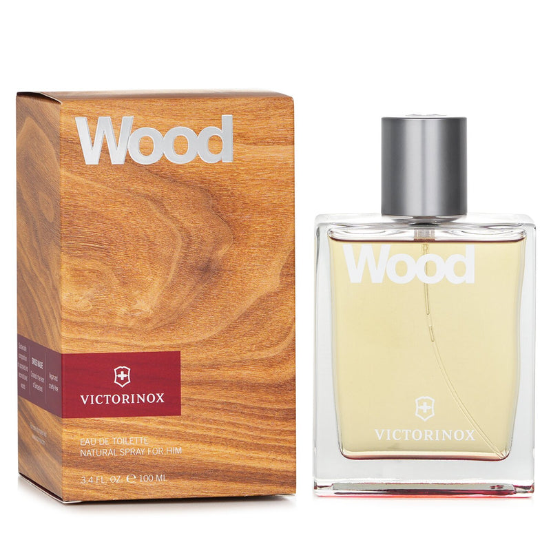 Victorinox Swiss Made Wood Eau De Toilette Spray For Him  100ml/3.4oz