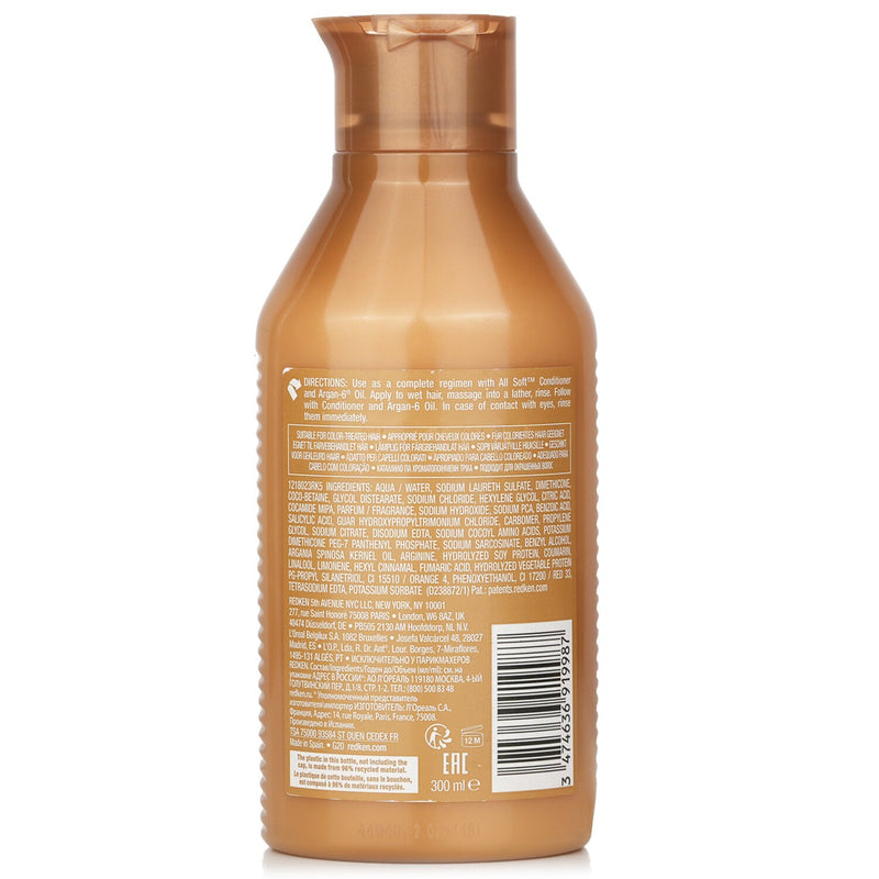 Redken All Soft Shampoo (For Dry Brittle Hair)  300ml/10.01oz