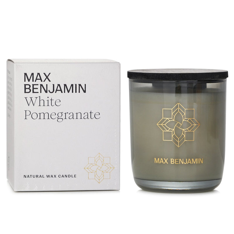 Max Benjamin Natural Wax Candle - White Pomegranate  210g/7.4oz