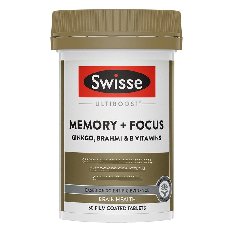 Swisse Memory + Focus 50 tablets [Parallel Import]  50 tablets