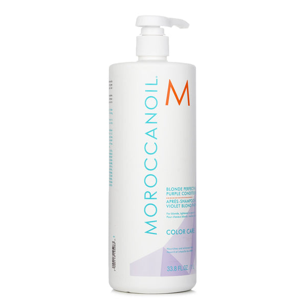 Moroccanoil Blonde Perfecting Purple Conditioner (For Blonde, Lightened Or Grey Hair)  1000ml/33.8oz