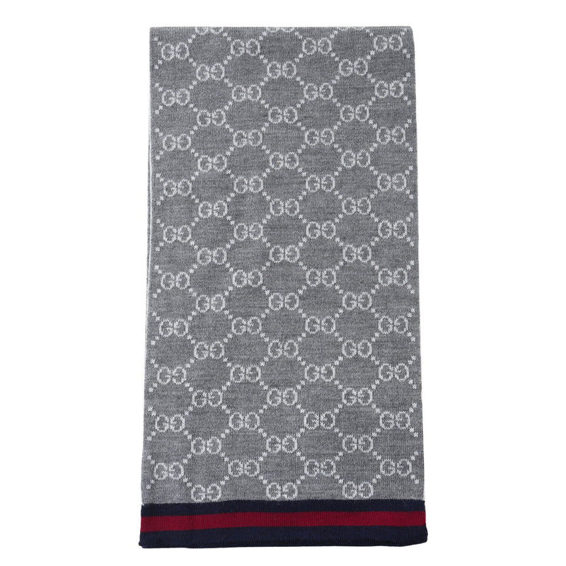 Gucci Unisex Guccissima Scarf 325806  Grey