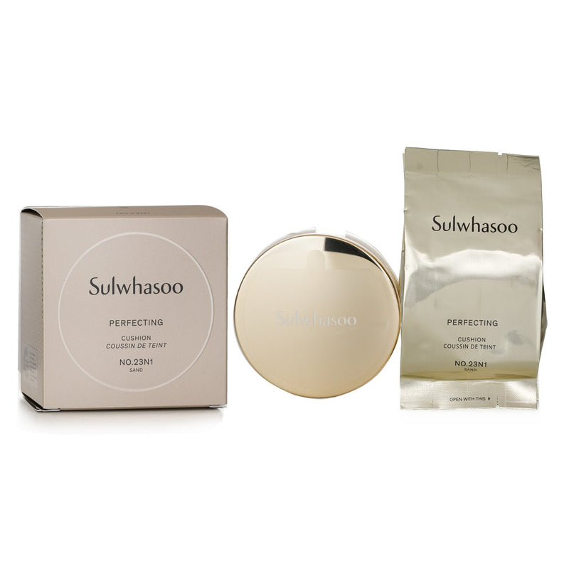 Sulwhasoo Perfecting Cushion - # No.23N1 Sand  15g x2pcs