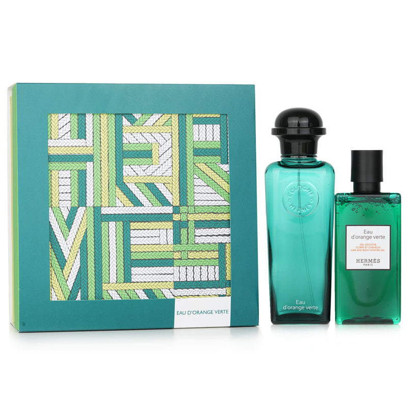 Hermes Eau D'Orange Verte Coffret:  2pcs