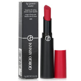 Giorgio Armani Lip Power Matte Longwear & Caring Intense Matte Lipstick - # 409 Electric  3.1g/0.11oz