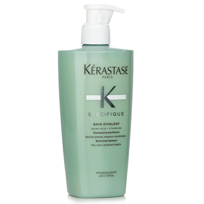 Kerastase Specifique Bain Divalent Balancing Shampoo (Oily Roots, Sensitized Lengths)  500ml/16.9oz