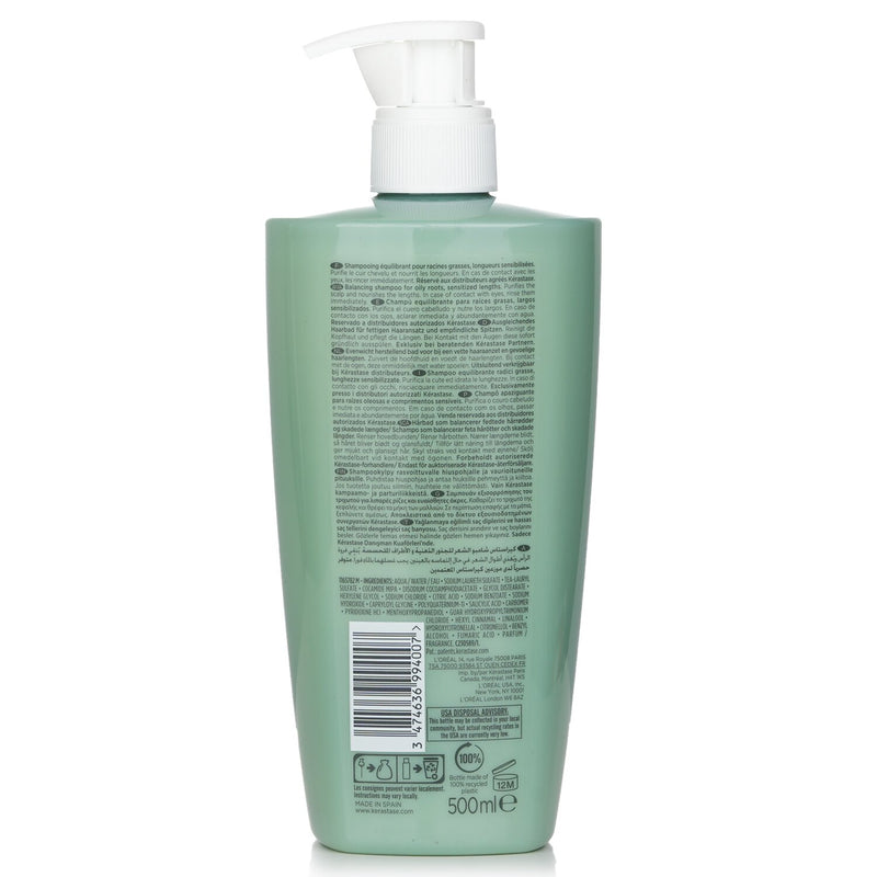 Kerastase Specifique Bain Divalent Balancing Shampoo (Oily Roots, Sensitized Lengths)  500ml/16.9oz