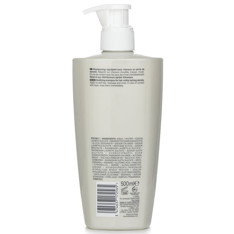 Kerastase Densifique Bain Densite Bodifying Shampoo (Hair Visibly Lacking Density)  500ml /16.9oz