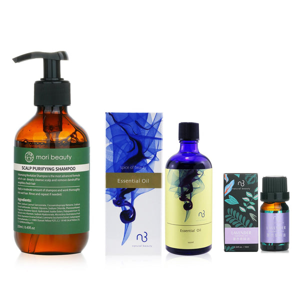 Natural Beauty Essential Oil Body Care Bundle  3pcs