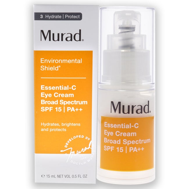 Murad Essential-C Eye Cream SPF 15 by Murad for Unisex - 0.5 oz Cream
