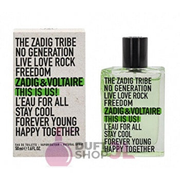 Zadig & Voltaire This is Us! L'eau For All Eau De Toilette Spray 50ml