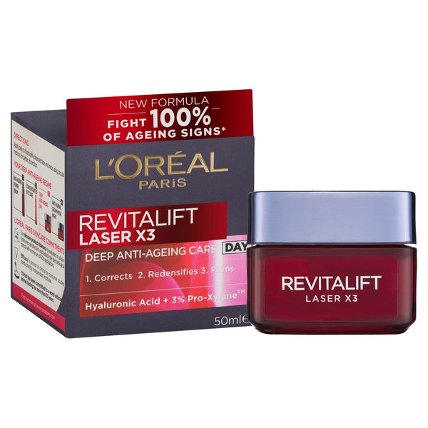 L'Oreal Paris Revitalift Laser X3 Anti-Ageing Power Moisturiser 50 ml