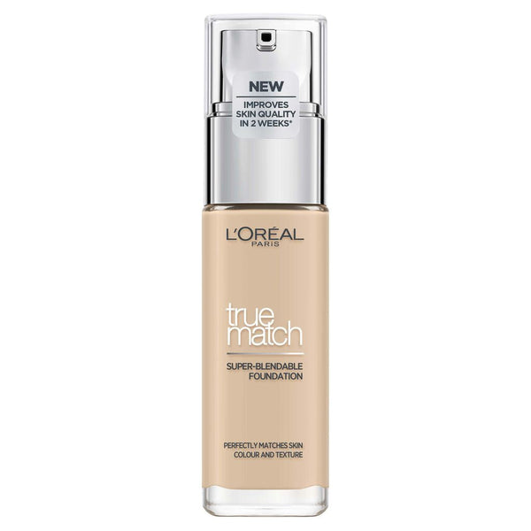 L'Oreal Paris True Match Liquid Foundation 30ml - Ivory