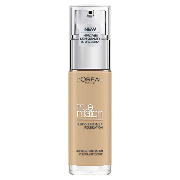 L'Oreal Paris True Match Liquid Foundation 30ml - Creamy Beige