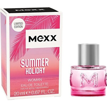 Mexx Summer Holiday Woman Eau de Toilette Glass Spray Bottle 20ml